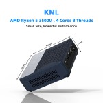 Zippc mini pc amd ryzen 5 3500u 16gb ddr4 500gb ssd nvme wifi5 bt4.2 windows 11 display triplo desktop diy gamer computador