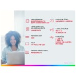 Notebook Samsung Book Go Snapdragon 7c 4GB RAM 14" Full HD Windows 11 NP340XLA-K0ABR