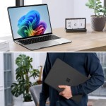 Capa transparente fosca para laptop microsoft surface 2 3 4 13.5 1867 1958 1950 7 13 15 13.8 capa de cristal laptop go 1 2 3 12.4 shell