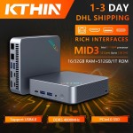 KTHIN MID3 Mini PC i7-1360P 5.0GHz WIFI6 BT5.2 Mini Computador DDR5 16GB RAM 512GB ROM 2.5G LAN USB4.0 Mini Computador Desktop
