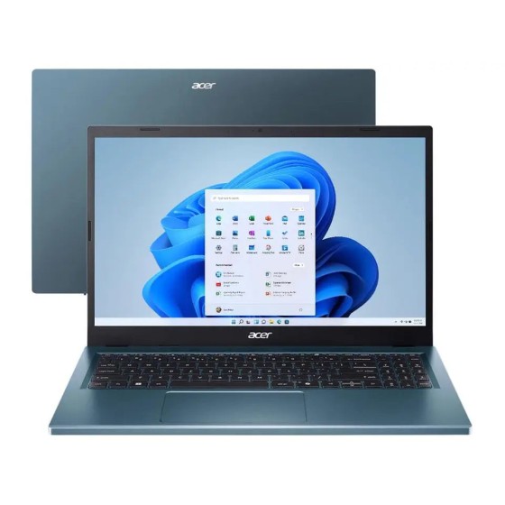 Notebook Acer Aspire Go 15 AG15-51P-35JZ Intel Core i3 8GB RAM 256GB SSD 15,3" Windows 11 NX.JGFAL.005