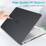 Capa transparente fosca para laptop microsoft surface 2 3 4 13.5 1867 1958 1950 7 13 15 13.8 capa de cristal laptop go 1 2 3 12.4 shell