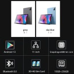 2025 Pad 7 Pro Snapdragon 888 Versão Global Original Tablet PC 11 polegadas Android13 12GB + 512GB 10000mAh 4G LTE Bluetooth WiFi GPS