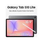 Tablet Samsung Galaxy Tab S10 Lite com Caneta e Capa 6GB RAM 128GB 10.9" Android Exynos 1380 Wi-Fi