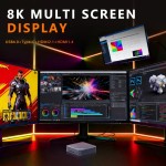 KTHIN MID3 Mini PC i7-1360P 5.0GHz WIFI6 BT5.2 Mini Computador DDR5 16GB RAM 512GB ROM 2.5G LAN USB4.0 Mini Computador Desktop