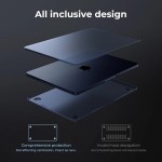 Capa para laptop compatível com MacBook Air 13,6 polegadas M4 M3 M2 2025 2024-2022 versão modelo A3240 A3113 A2681