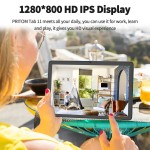 PRITOM TAB11 Android 14 Tablet 10 polegadas, 8 GB (4 + 4 Expansão) RAM + 128 GB ROM, Octa Core, 5G WiFi, com teclado, mouse, estojo